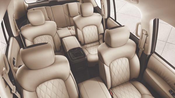 2023 Nissan Armada Interior row seating