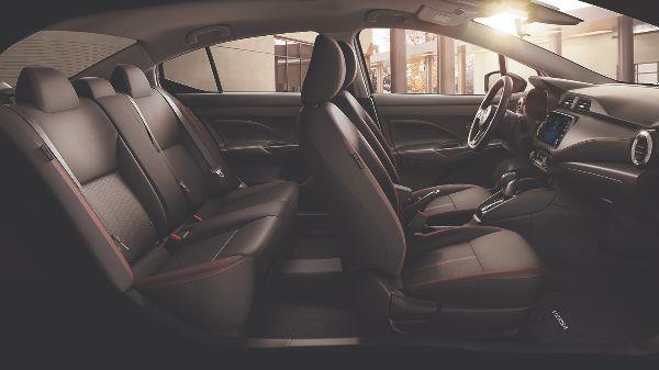 2023 Nissan Versa seating 